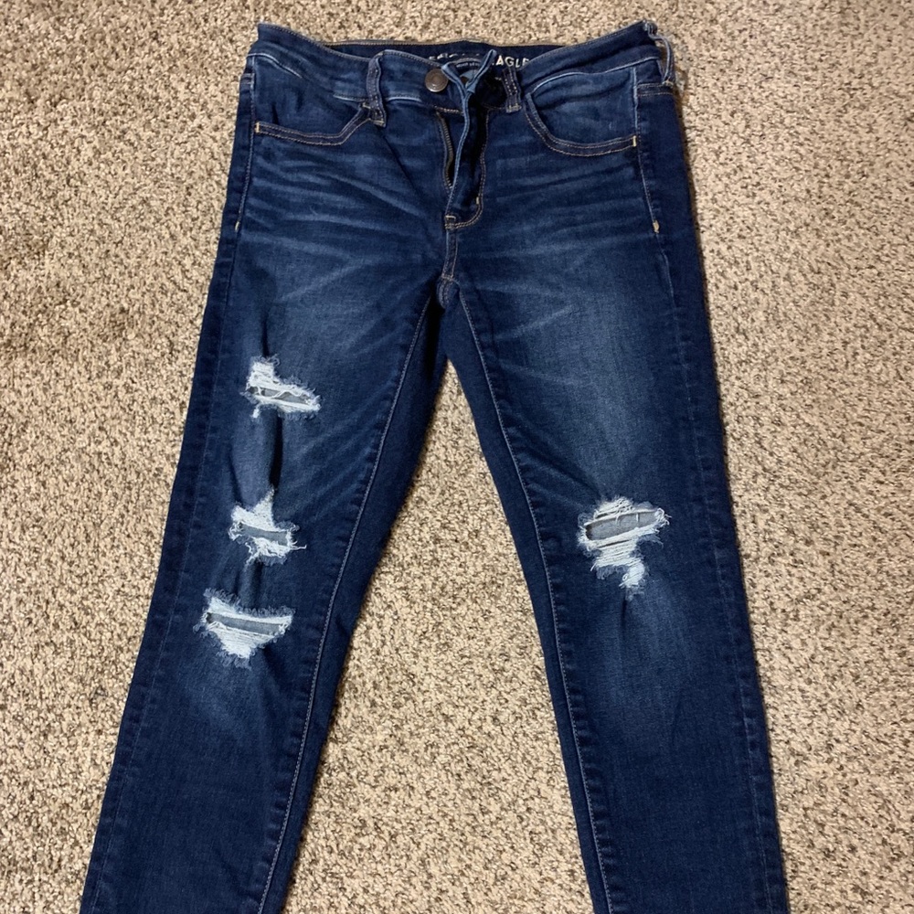 American Eagle skinny ankle crop